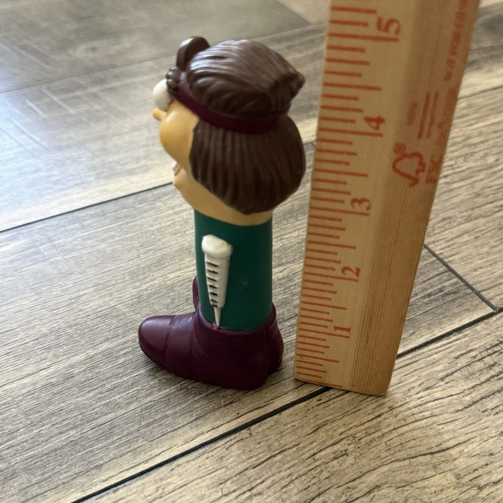 Vintage 1993 Ethical Veterinarian Dog Squeak Toy EPIC Mini Football USA Lot Rare